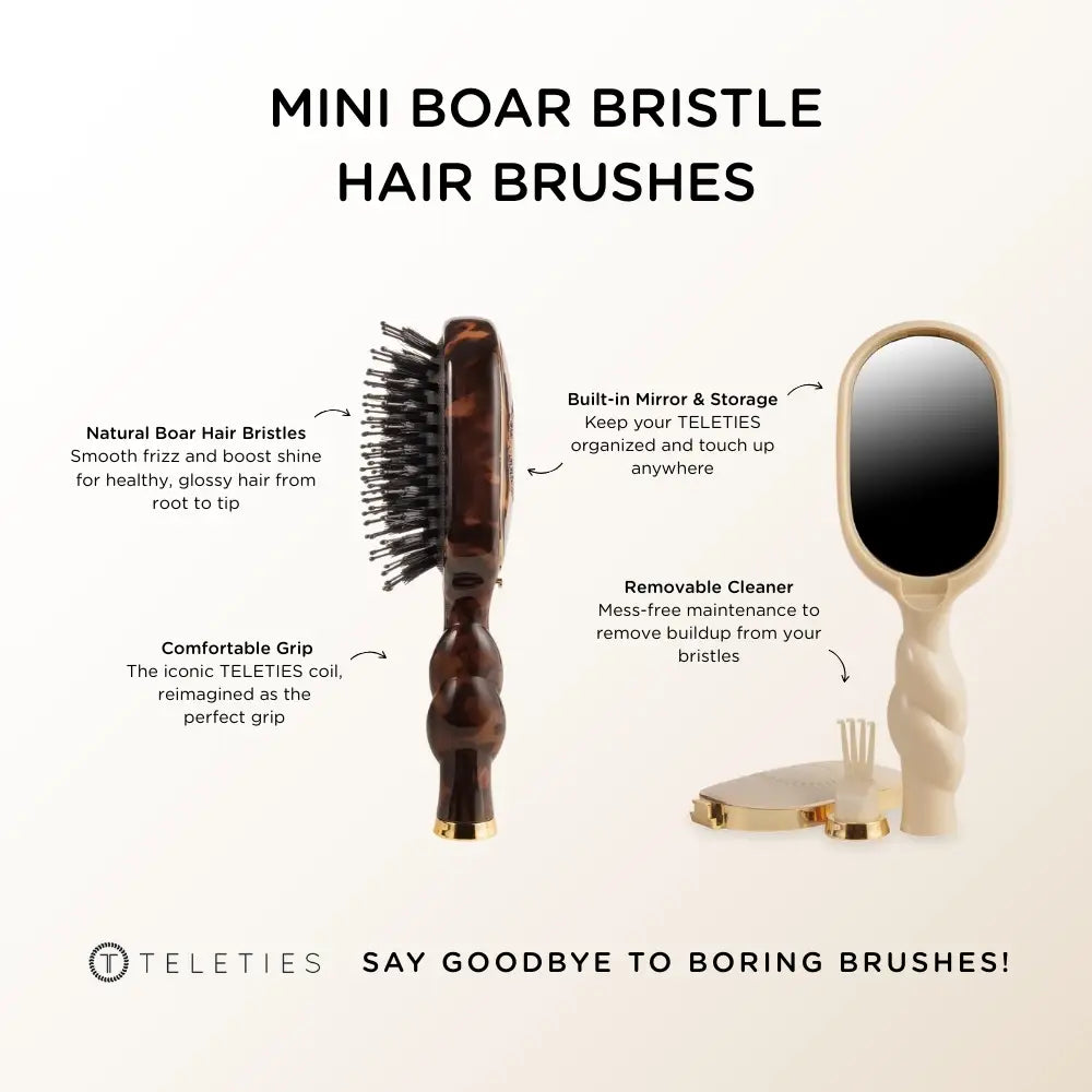 TELETIES Mini Boar Brush
