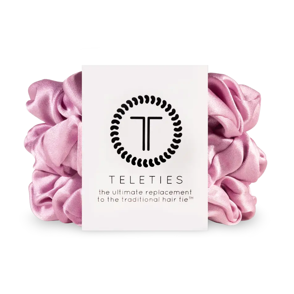 TELETIES Silk Scrunchies