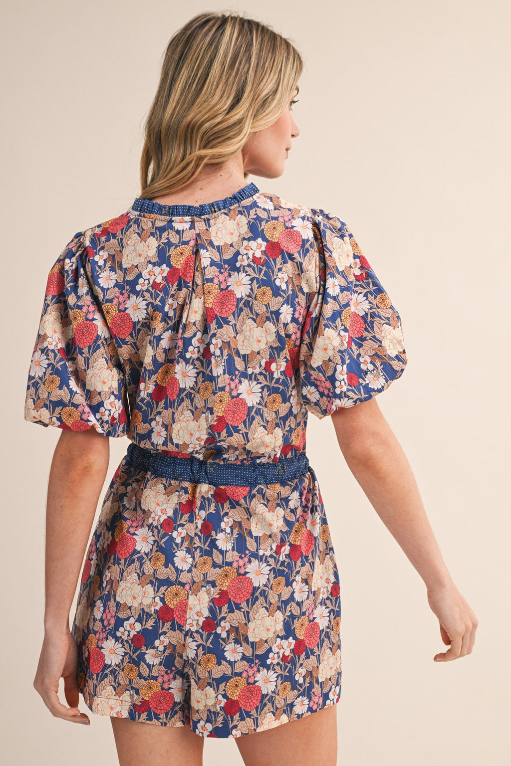 Marigold Puff Romper