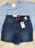 Judy Blue Two Button Dad Shorts