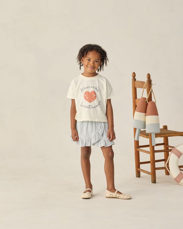 Rylee+Cru Wrap Ruffle Skirt
