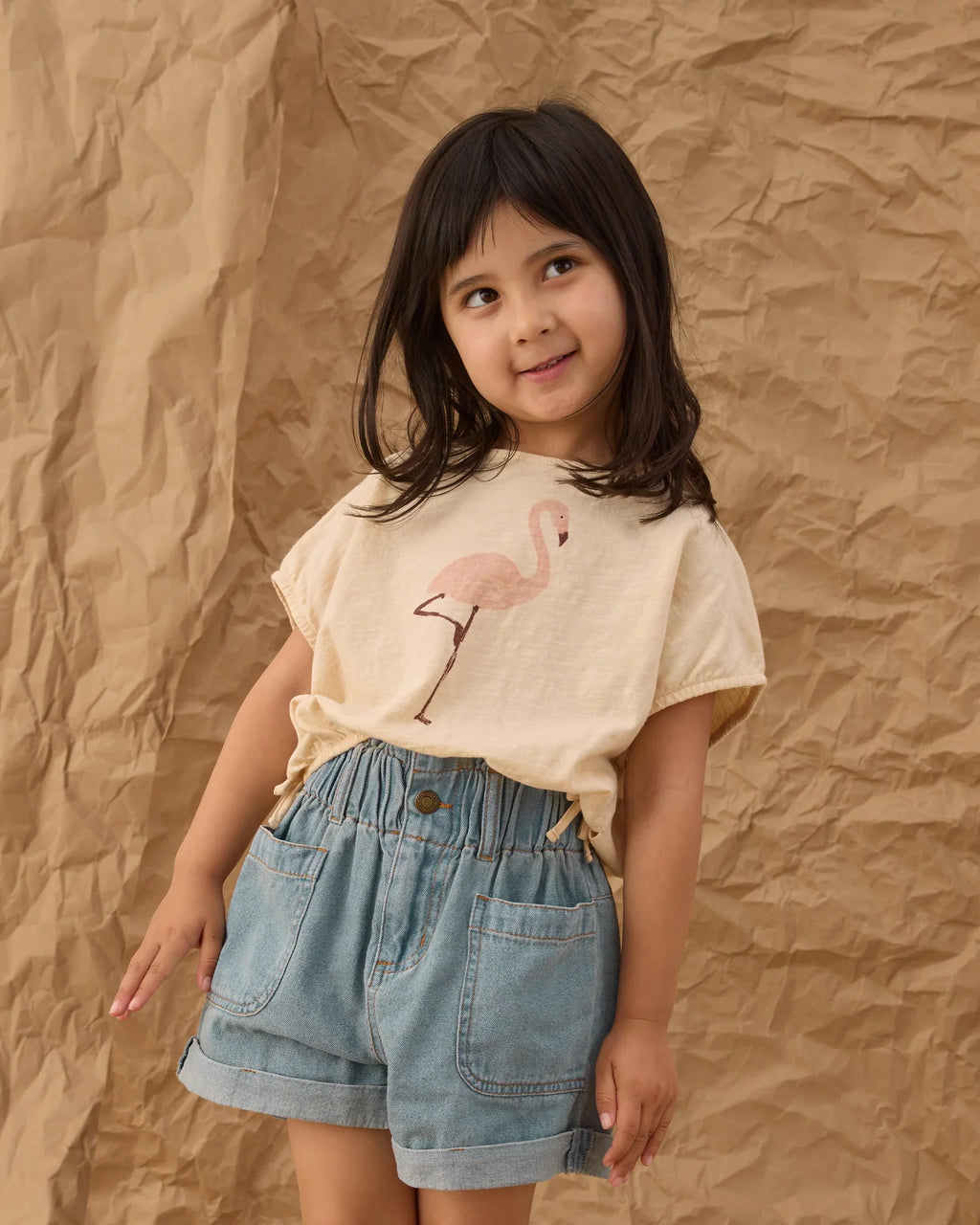 Rylee+Cru Cropped Cinch Tee