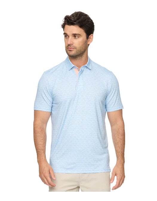 Men's Avila Geo Print Polo Shirt