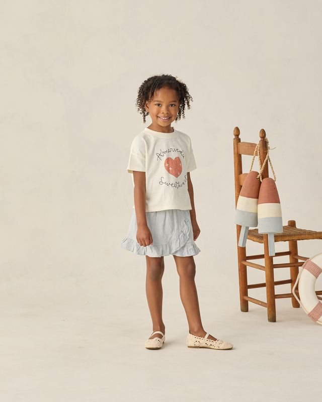 Rylee+Cru Wrap Ruffle Skirt