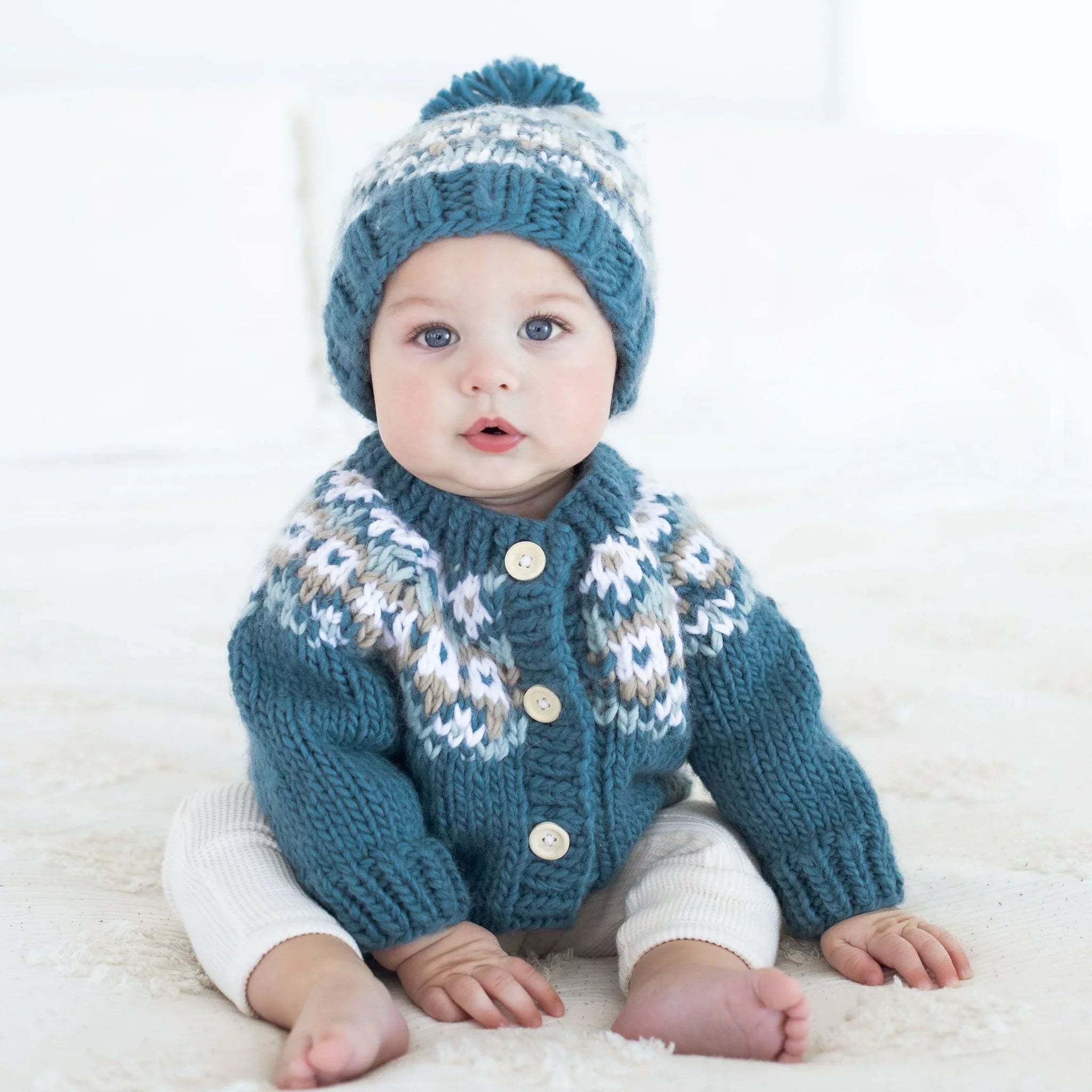 Fairisle Cardigan Sweater