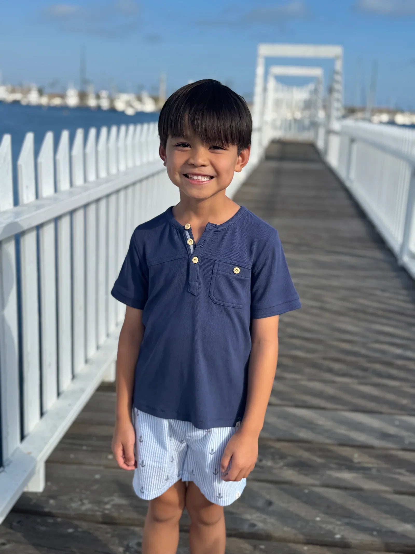 Boardwalk Henley Tee