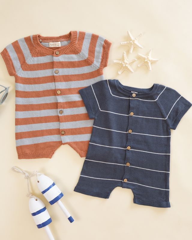 Rylee+Cru Liam Knit Romper