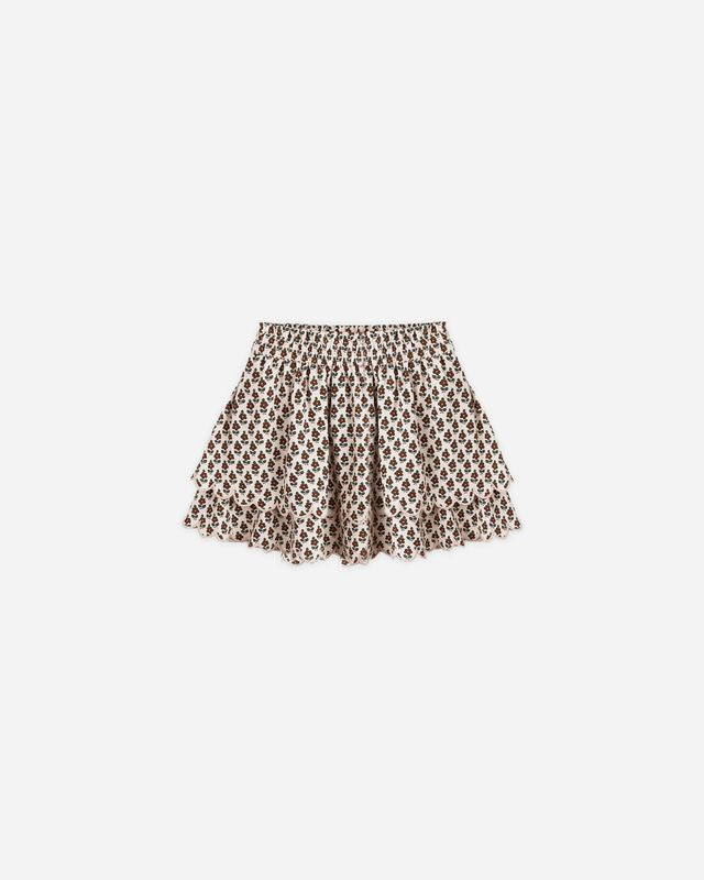 Rylee+Cru Rose Mini Skirt